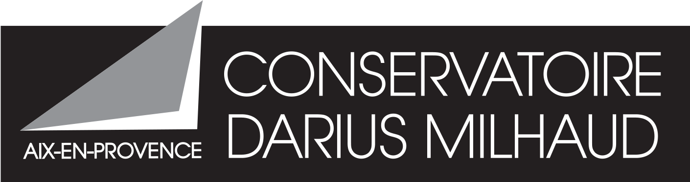Logo Darius Milhaud noir