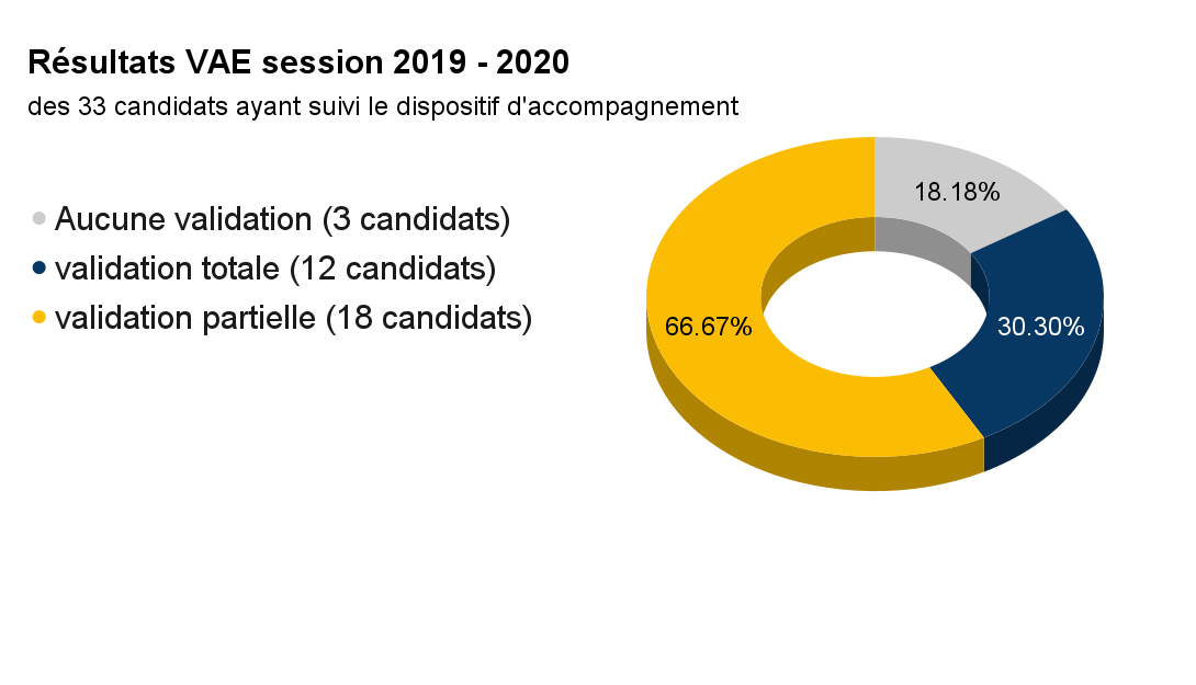 Résultats VAE session 2019 2020