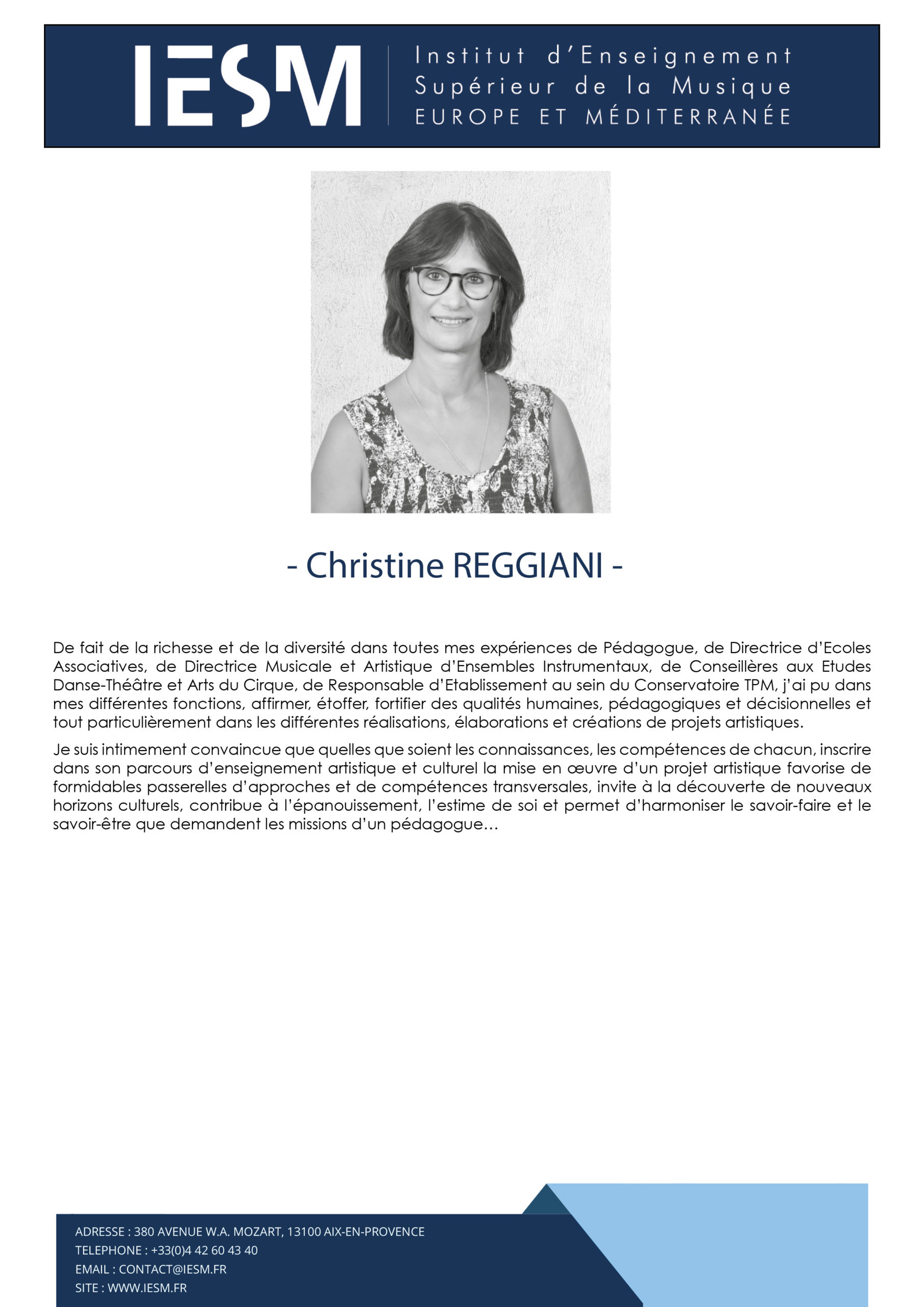 Bio Christine REGGIANI 1 scaled