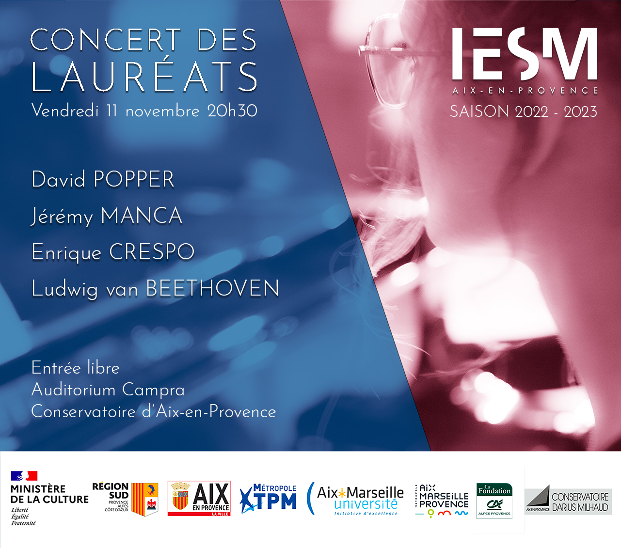 Affiche concert lauréats 2022 format agenda site IESM
