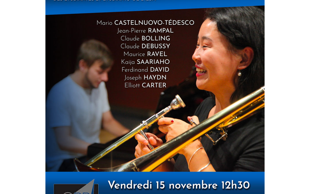 Les Vendredis de l’IESM au Conservatoire d’Aix-en-Provence – musique de chambre et soliste – 15 novembre 2024 – 12h30 en salle Villette