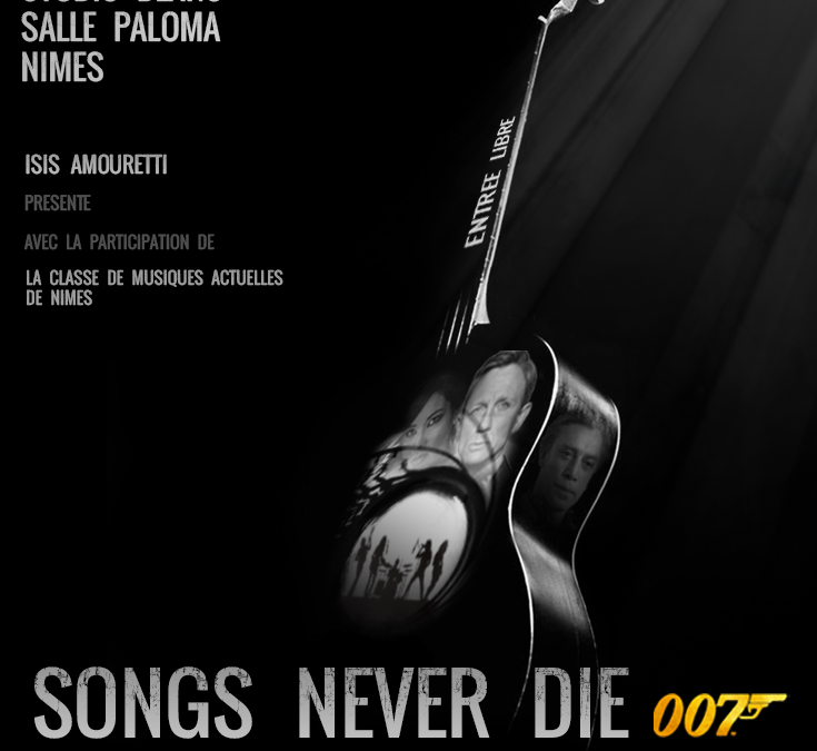 Songs never die – Spectacle musical – Projet artistique à vocation pédagogique – Salle PALOMA – Nîmes – Lundi 5 mai 2025 – 19h