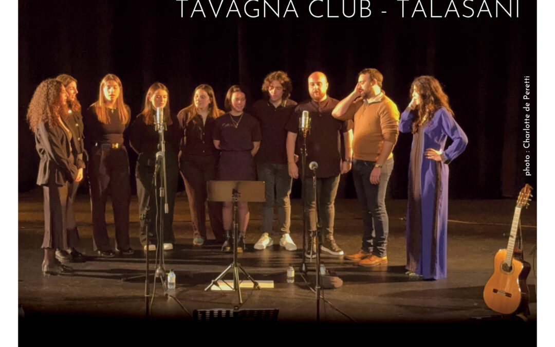 Concert des étudiantes et étudiants – Jeudi 27 novembre 2025 – Tavagna Club – Talasani – 19h
