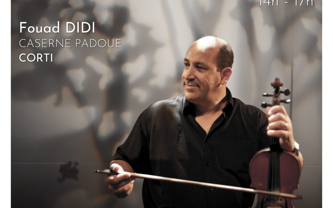 Masterclasse – Fouad DIDI – Samedi 14 février 2026 – Caserne Padoue – CORTI