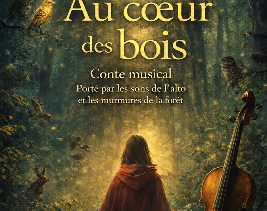 AU COEUR DES BOIS – Conte musical de Ioannes MENICUCCI – Projet artistique à vocation pédagogique – Conservatoire Seyne-sur-Mer – Samedi 2 mai 2026 – 11h